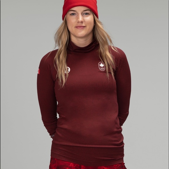 Lululemon team Canada winter Olympic swiftly tech turtleneck
